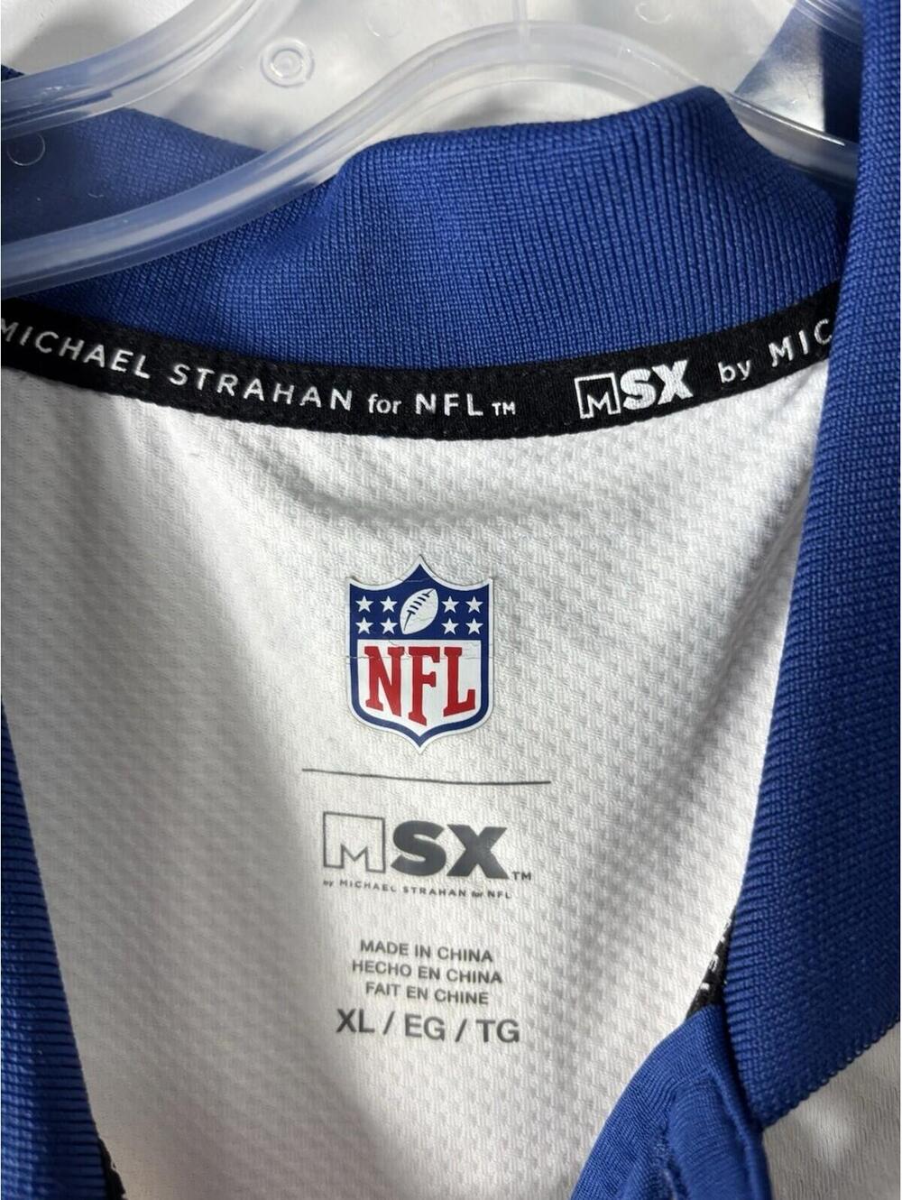 Men's Buffalo Bills MSX by Michael Strahan Color Block Performance Polo XL - Picture 6 of 15